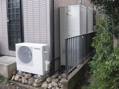 埼玉県川越市天沼新田　Sさま邸　エコキュート・浴室暖房乾燥機設置工事