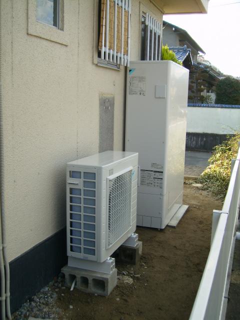 倉敷市Ｔ様邸オール電化（エコキュート・ＩＨ）