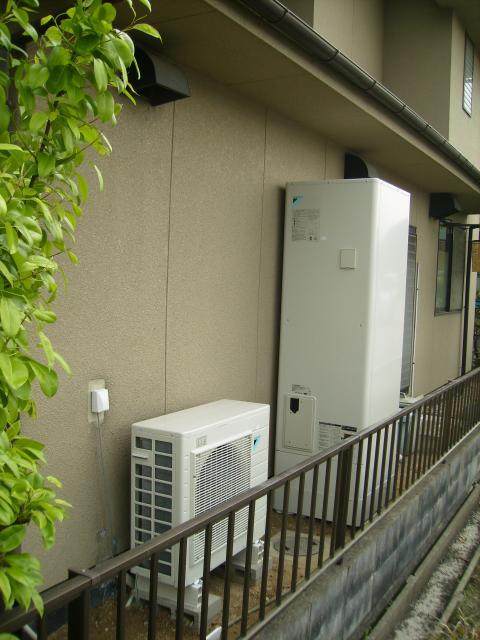 岡山市Ｙ様邸エコキュート