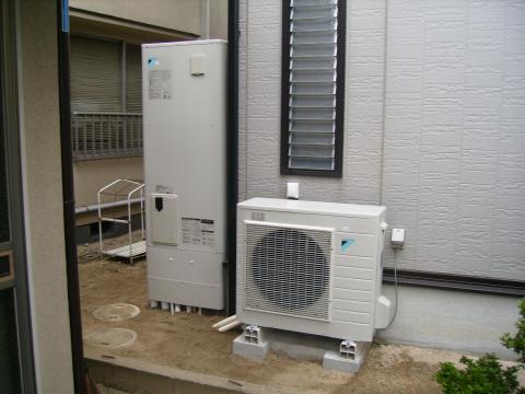 倉敷市Ｙ様邸エコキュート