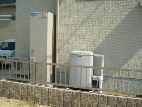 岡山市Ｓ様邸エコキュート・軟太郎