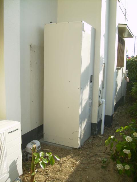 岡山市Ｉ様邸オール電化（エコキュート・ＩＨ）