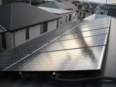 愛知県豊橋市K様邸　太陽光発電　長州産業3.78ｋｗ