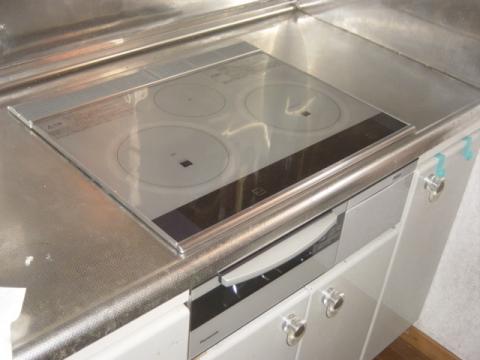 静岡県沼津市PanasonicIHクッキングヒーター設置