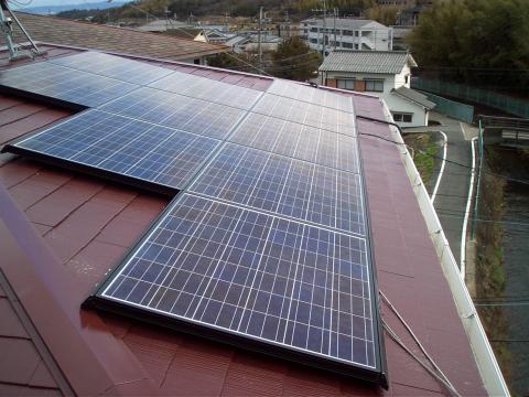 箕面市M邸太陽光発電工事
