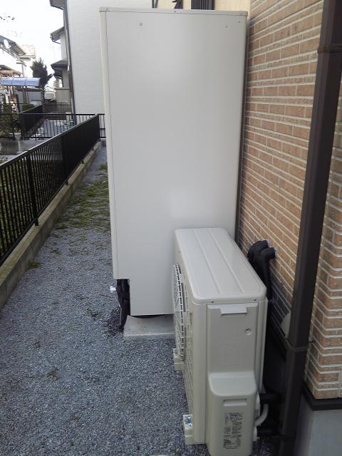 埼玉県騎西町Ｙ様邸《エコキュート設置》