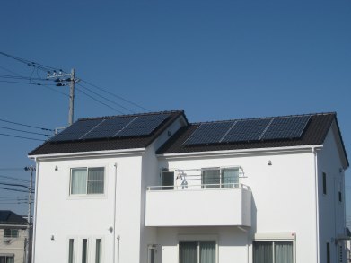 埼玉県越谷市　Kさま邸　太陽光発電システム設置工事