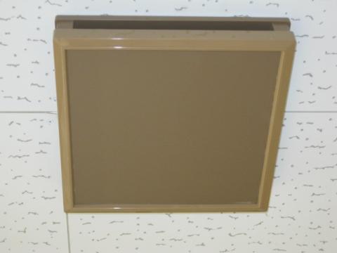 茶色のインテリアパネルです【長野県長野市】【換気扇工事】オール電化・エコ電化JP【大光電気商会】