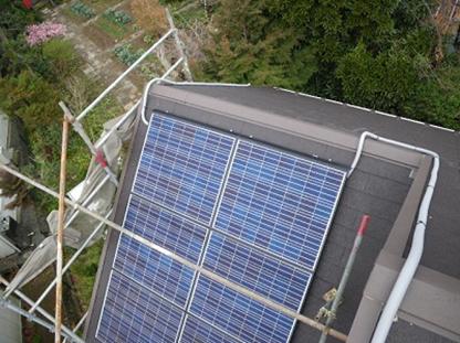 藤沢市H様邸　太陽光発電システム施工?