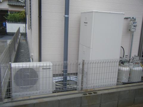 奈良県香芝市K様邸オール電化工事