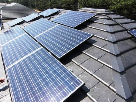 愛知県田原市K様邸　太陽光発電　サンヨー3.15ｋｗ