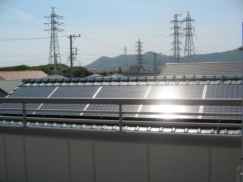 愛知県田原市M様邸　太陽光発電　長州産業3.07ｋｗ