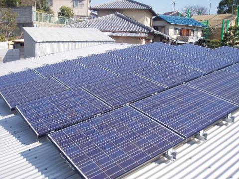 Ｅ様邸：太陽光設置工事