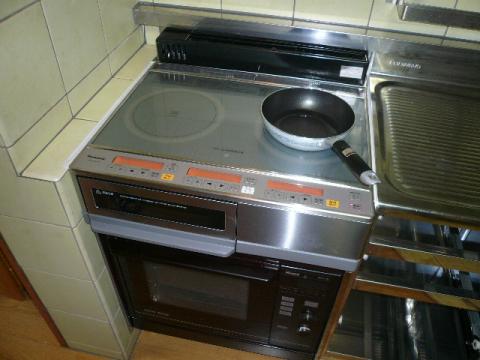 高槻市北昭和台町でＩＨクッキングヒーター工事