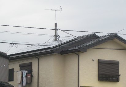 埼玉県草加市長栄町　Hさま邸　太陽光発電システム設置工事