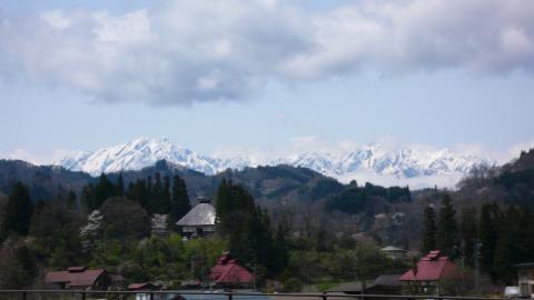 アルプスの連山が素晴しいです【テレビアンテナ工事】【長野県長野市】オール電化・エコ電化JP【大光電気商会】