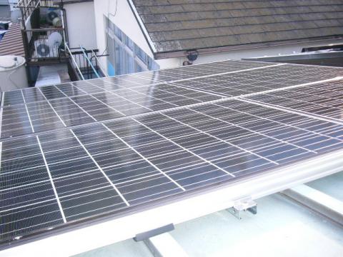 京セラECONOROOTS縦葺板金屋根設置