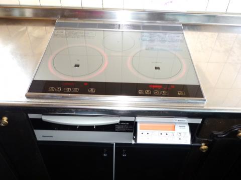 岡山県総社市のお台所電化（IHクッキングヒーター）