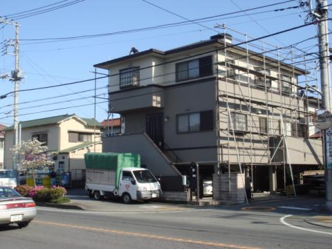 静岡県駿東郡清水町足場工事