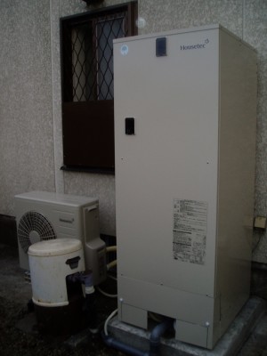 栃木県小山市K様邸　エコキュート