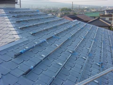 屋根4面Sステップバー設置！