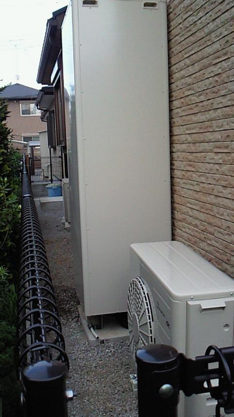 埼玉県桶川市Ｋ様邸《エコキュート設置》