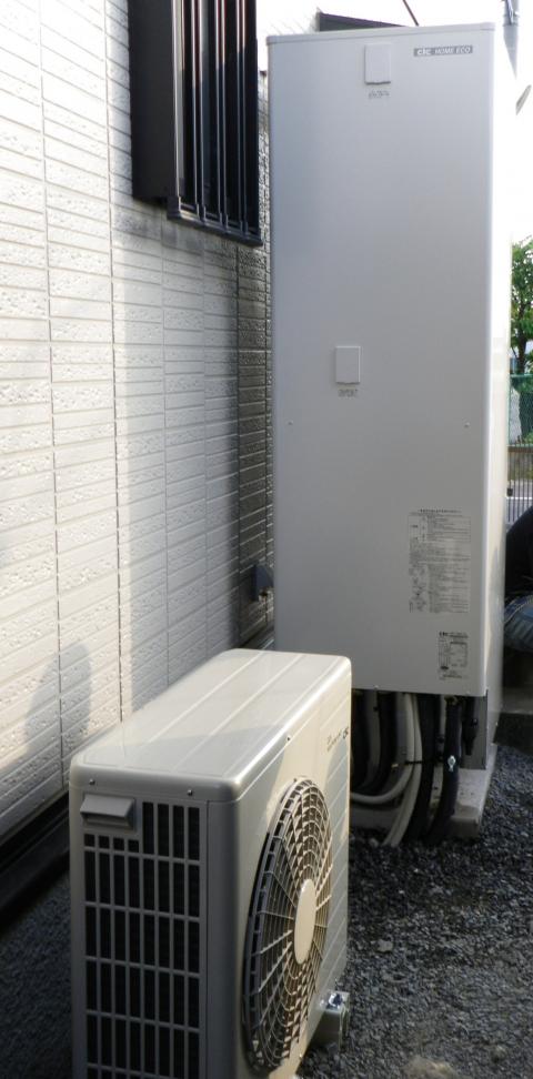 埼玉県羽生市Ｍ様邸《エコキュート設置》