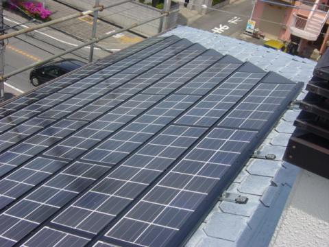 寄棟屋根には京セラSAMURAI！