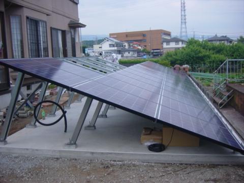 太陽光発電システム架台工事【3】