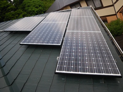 横浜市　I様邸　太陽光発電システム導入