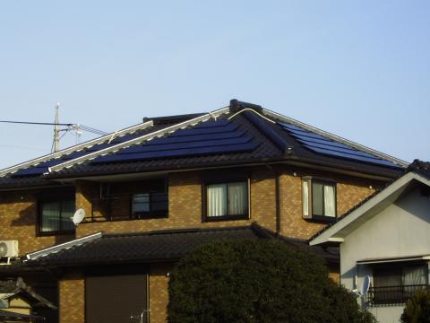広島県福山市神辺町　Ｏ様邸　太陽光発電