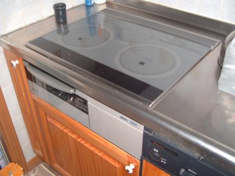 兵庫県神戸市Ｙ様　ＩＨクッキングヒーター工事