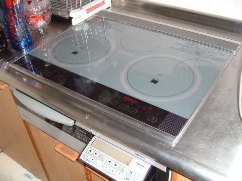 兵庫県神戸市Ｓ様　ＩＨクッキングヒーター工事