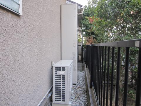 兵庫県神戸市Ｎ様　エコキュート工事