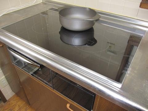 兵庫県神戸市Ｎ様　ＩＨクッキングヒーター工事