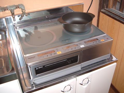 大阪府池田市S様　IHクッキングヒーター工事