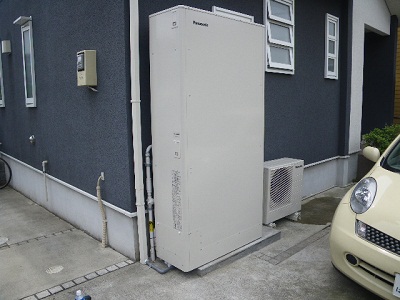 伊勢原市　S様邸　エコキュート施工