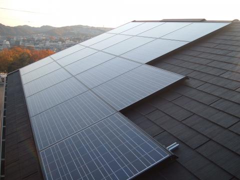 兵庫県神戸市Y様　太陽光発電工事１