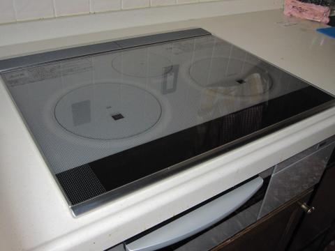 兵庫県神戸市Ｈ様　ＩＨクッキングヒーター工事