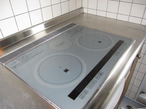 兵庫県神戸市Ｆ様　ＩＨクッキングヒーター工事