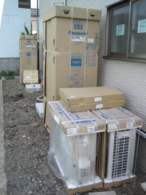 設置前です【エコキュート工事】【長野県長野市】オール電化・エコ電化ＪＰ【大光電気商会】