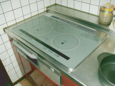 埼玉県羽生市　関根様邸　ＩＨクッキングヒーター