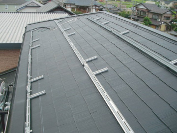 埼玉県川越市　Ｔ様邸≪太陽光発電設置≫架台設置