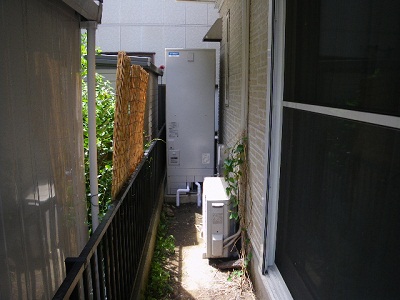 横浜市　K様邸　エコキュート施工