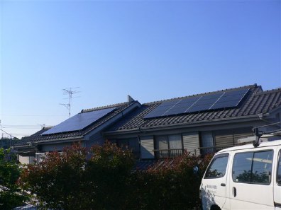 埼玉県さいたま市岩槻区城町　奥山さま邸　太陽光発電システム・エコキュート設置工事