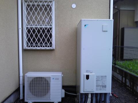 埼玉県蓮田市Ｇ様邸《エコキュート設置》