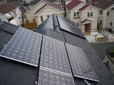 横浜市　N様邸　太陽光発電・オール電化施工?