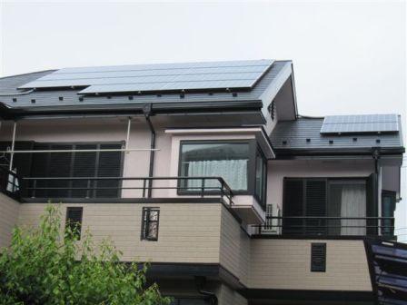 東京都八王子市別所にSANYO太陽光発電で〜す　!!