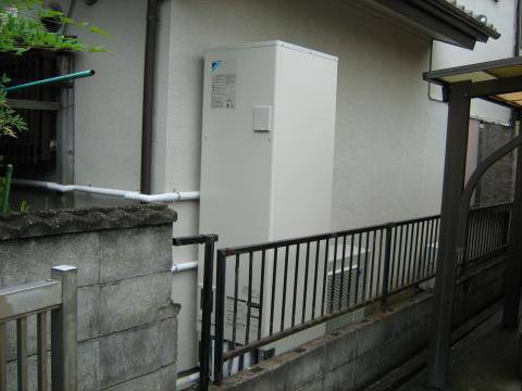 加古川市でエコキュート工事