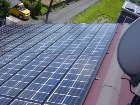 静岡市清水区太陽光発電システム設置